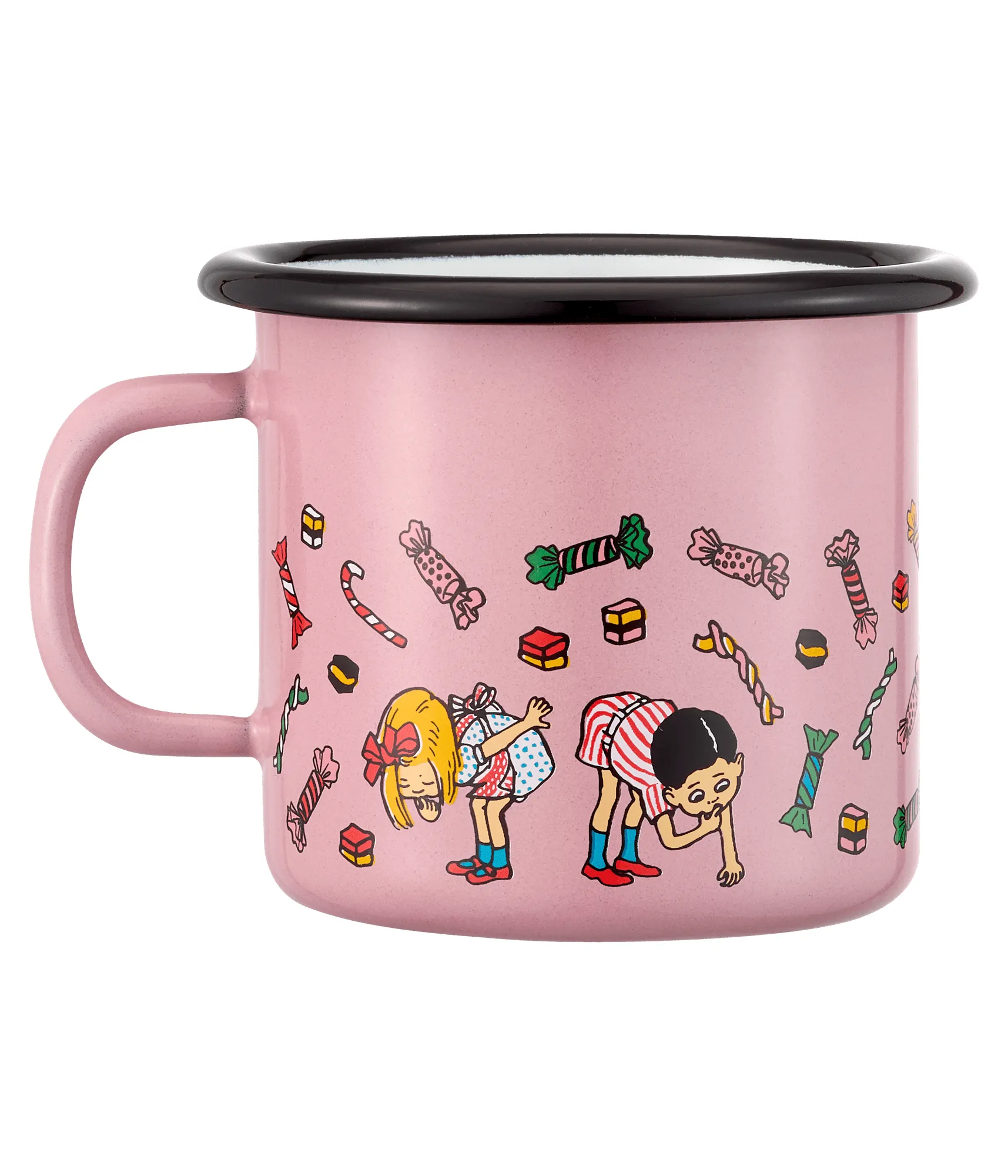 Pippi Emaillebecher 2,5 dl, Candy Muurla