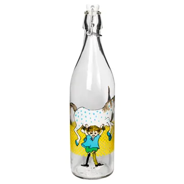 Pippi Glasflasche 1 L - Multi - Muurla