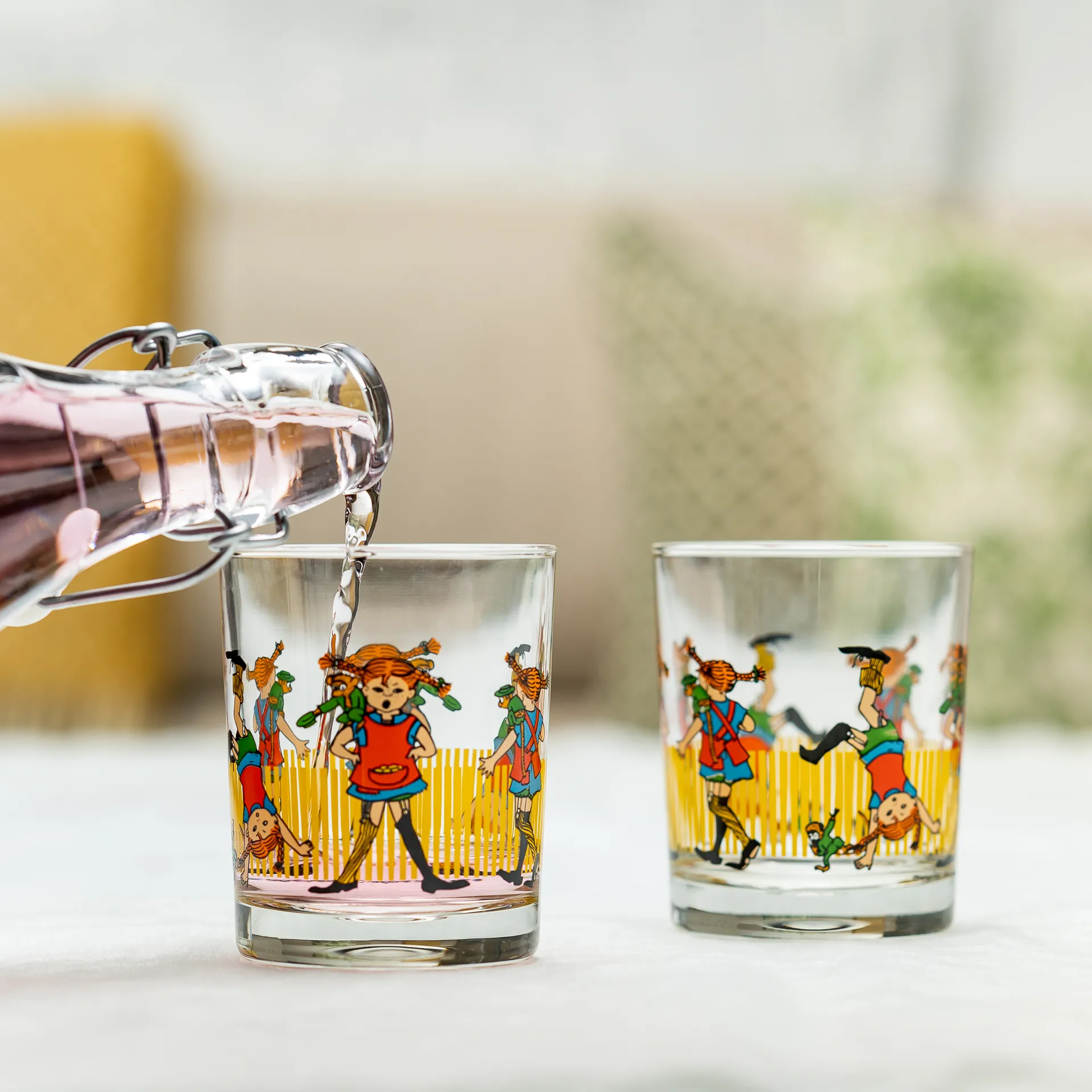 Pippi Glasflasche 1 L, Multi Muurla