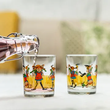 Pippi Glasflasche 1 L - Multi - Muurla