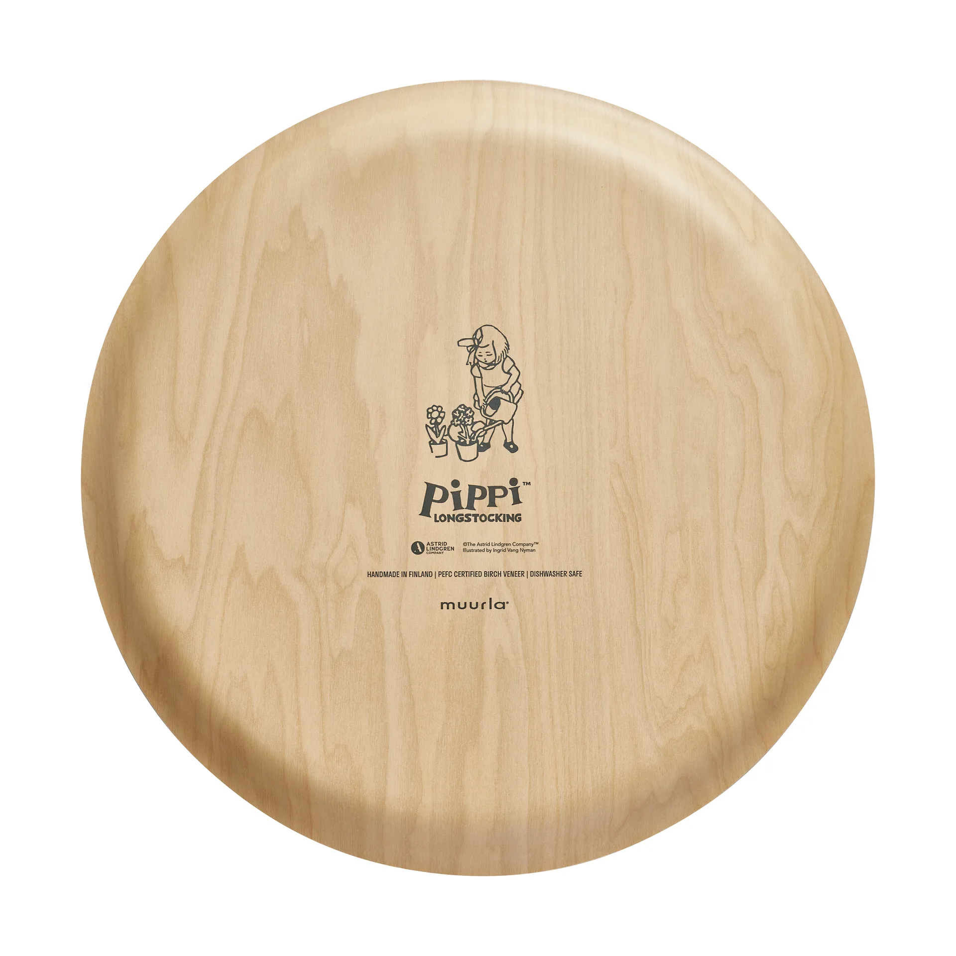 Pippi Serviertablett Ø35 cm, Villa Kunterbunt Muurla