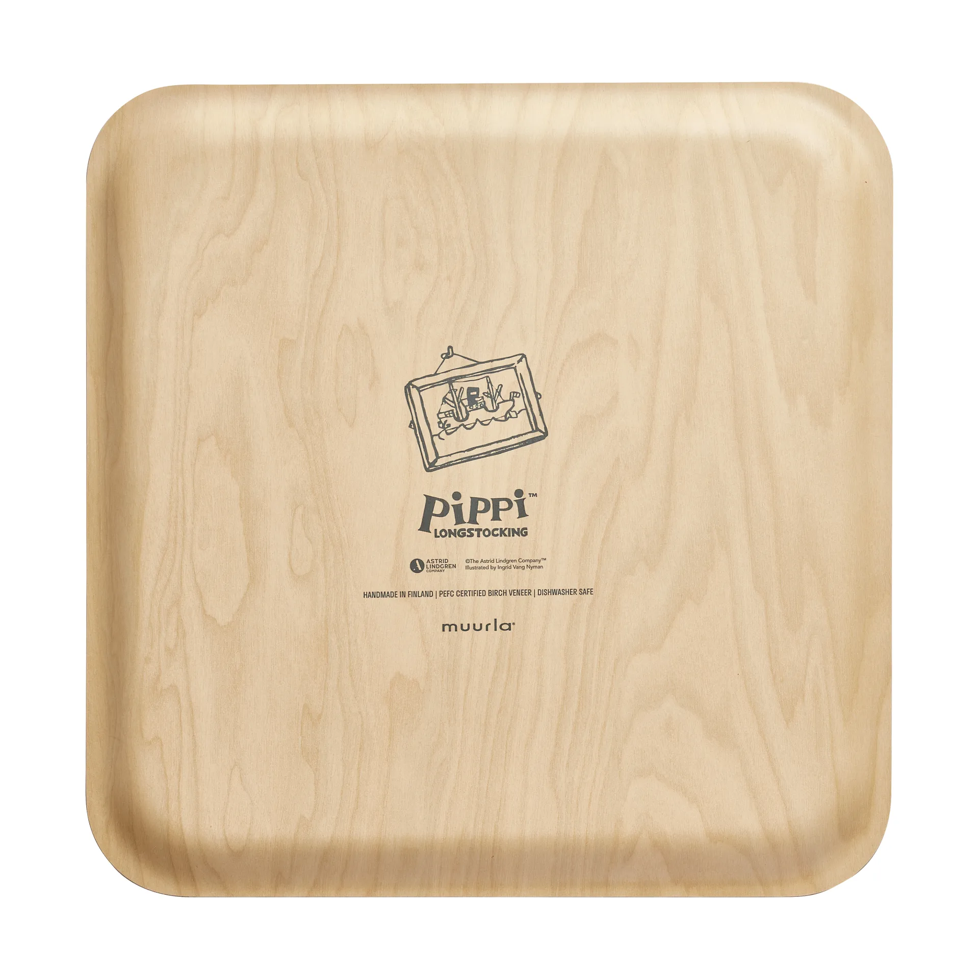 Pippi Tablett 33x33 cm, Pancakes Muurla