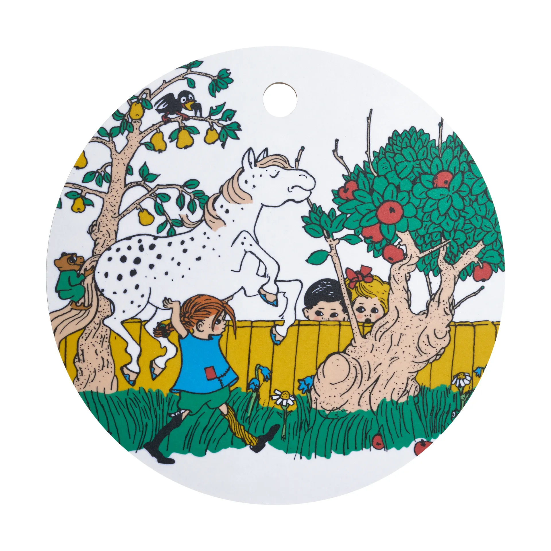 Pippi Untersetzer Ø20 cm, The Way Home Muurla