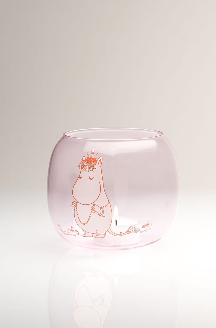 Snorkmaiden Windlicht/Schale Ø9cm - Pink - Muurla