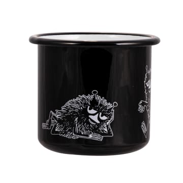 Stinky Emaille Tasse 37cl - Schwarz - Muurla