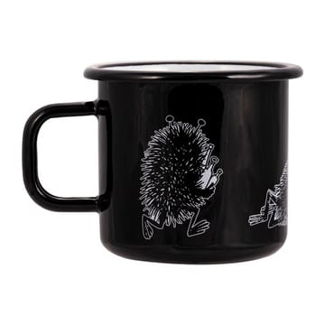 Stinky Emaille Tasse 37cl - Schwarz - Muurla