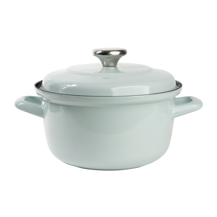Vappu Emaille Topf 5,4 L, Grün Muurla