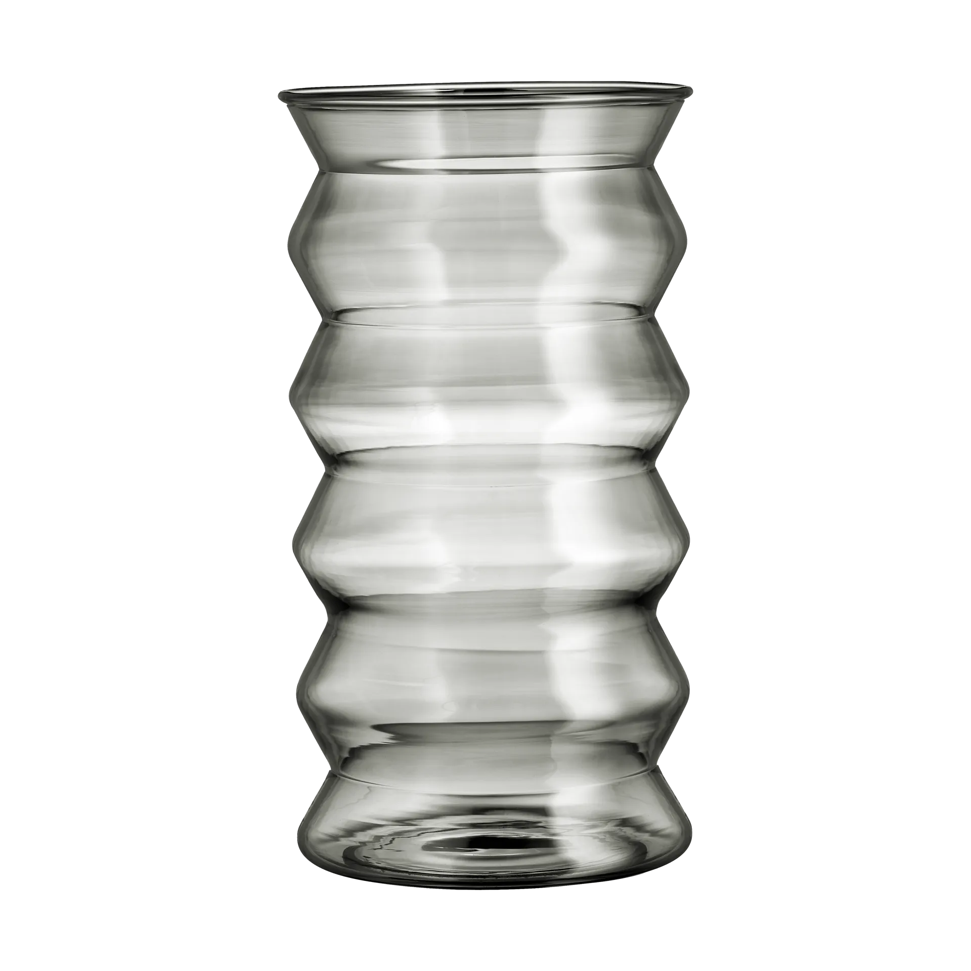 Waves Vase 20 cm, Grau Muurla