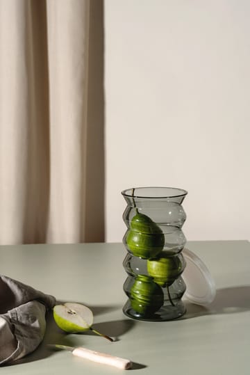Waves Vase 20 cm - Grau - Muurla