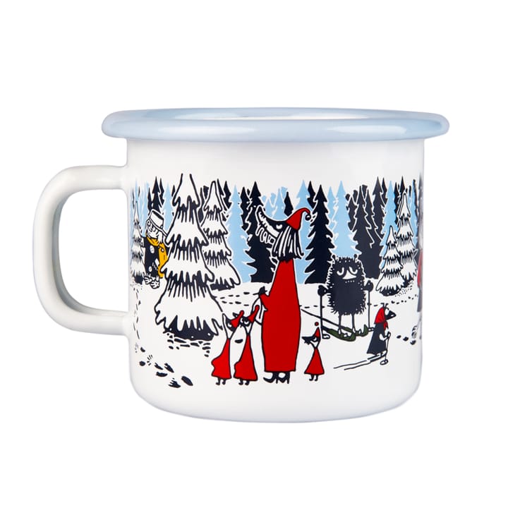 Winter forest Emaillentasse, 2,5dl Muurla