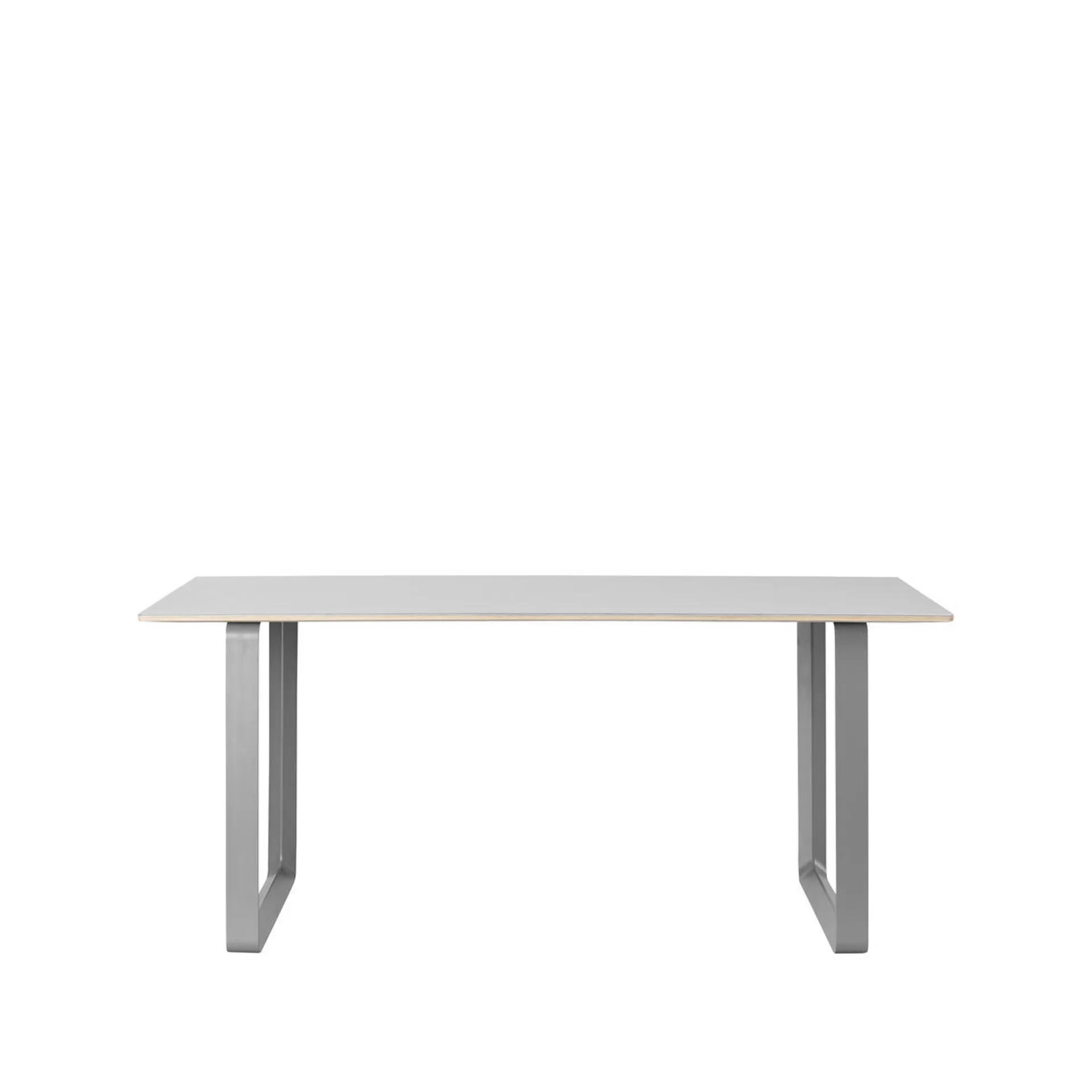 70/70 Esstisch 170 x 85cm, Grey linoleum-Plywood-Grey Muuto