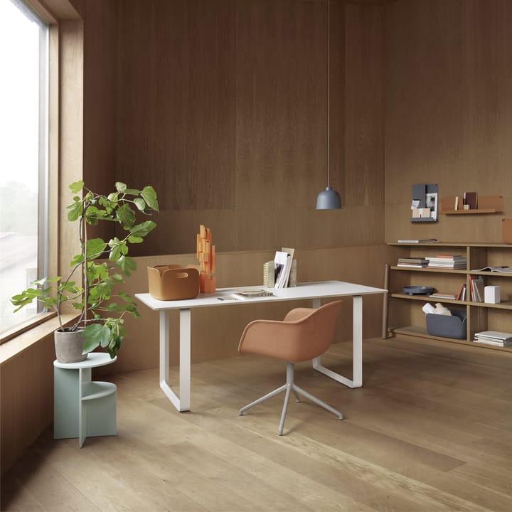 70/70 Esstisch 170 x 85cm - Grey linoleum-Plywood-Grey - Muuto