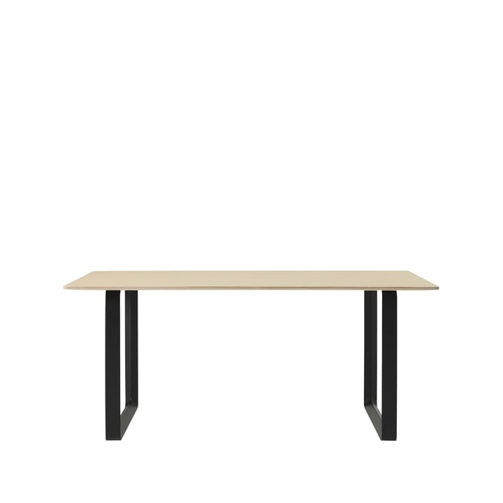 70/70 Esstisch 170 x 85cm - Oak veener-Plywood-Black - Muuto