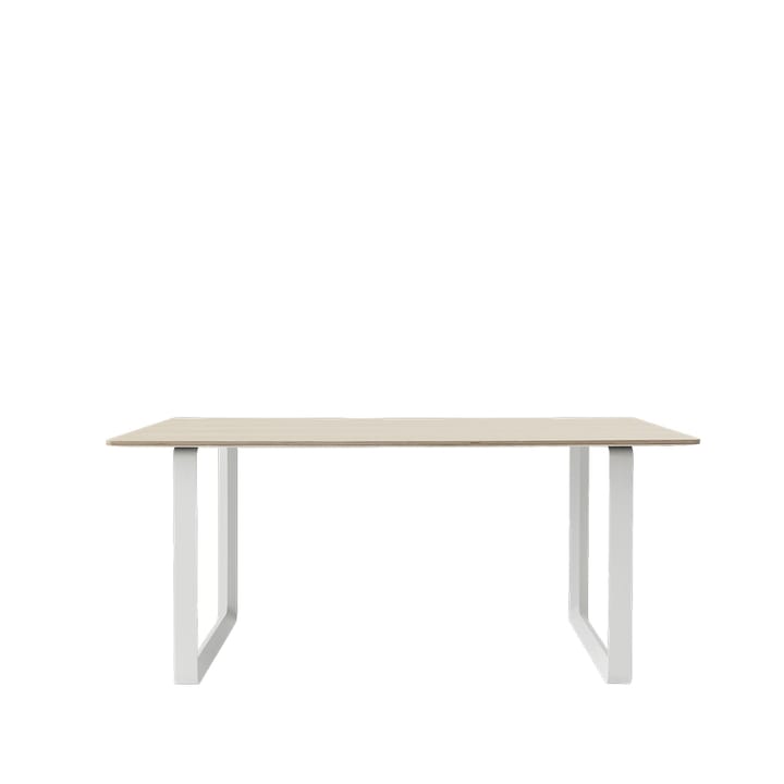 70/70 Esstisch 170 x 85cm - Oak veneer-Plywood-White - Muuto