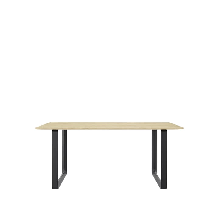 70/70 Esstisch 170 x 85cm - Solid Smoked oak-Black - Muuto