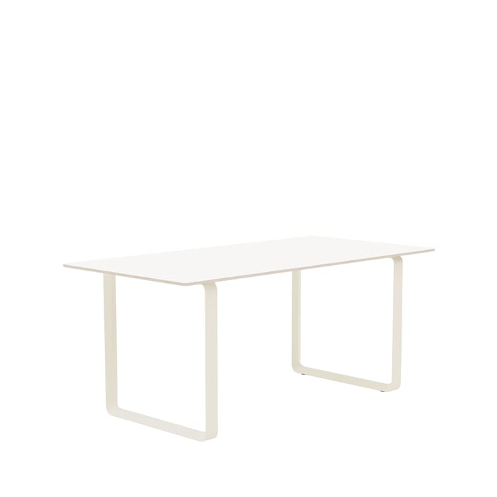 70/70 Esstisch 170 x 85cm - White laminate-Plywood-Sand - Muuto