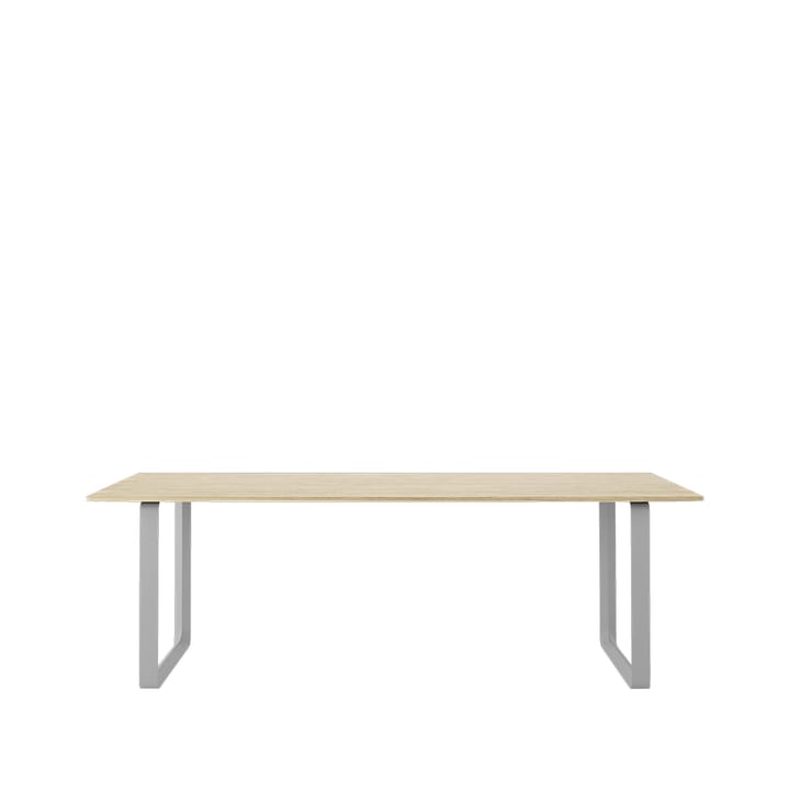 70/70 Esstisch 225 x 90cm - Solid oak-Grey - Muuto