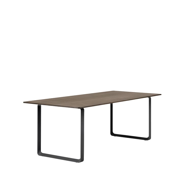 70/70 Esstisch 225 x 90cm - Solid Smoked oak-Black - Muuto