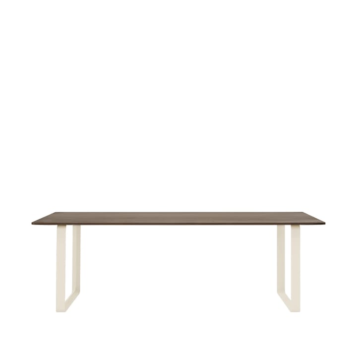 70/70 Esstisch 225 x 90cm - Solid Smoked oak-Sand - Muuto