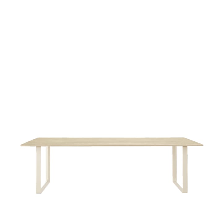 70/70 Esstisch 255 x 108cm - Solid oak-Sand - Muuto