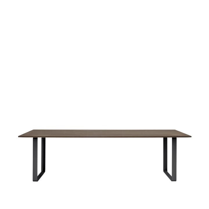 70/70 Esstisch 255 x 108cm - Solid Smoked oak-Black - Muuto