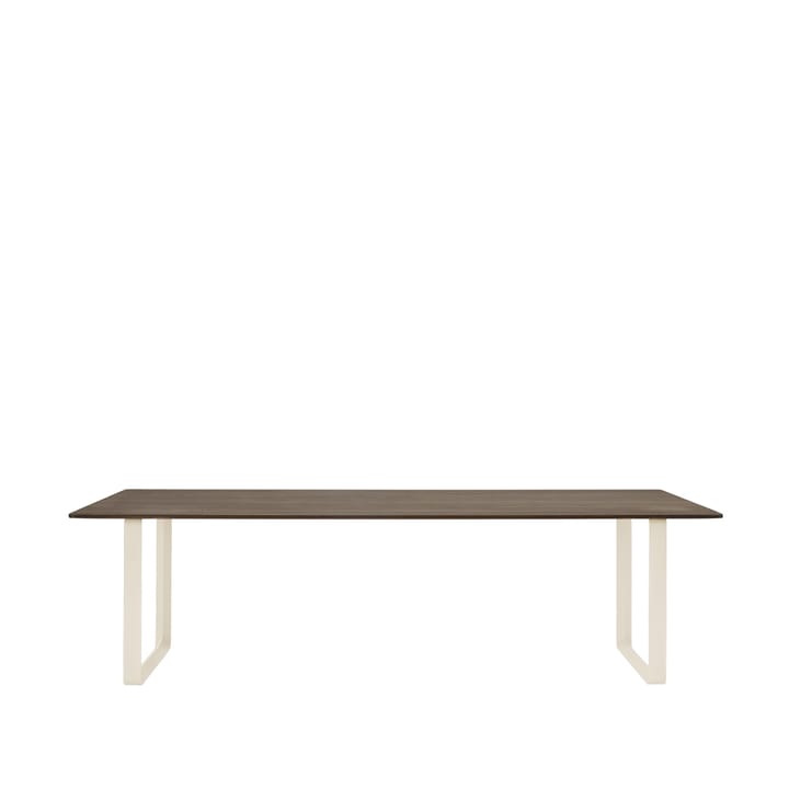 70/70 Esstisch 255 x 108cm - Solid Smoked oak-Sand - Muuto