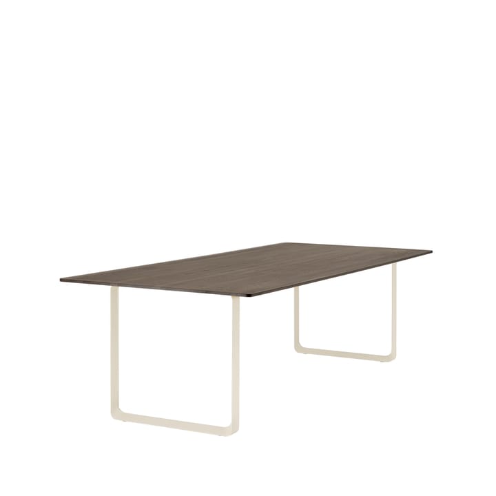 70/70 Esstisch 255 x 108cm - Solid Smoked oak-Sand - Muuto