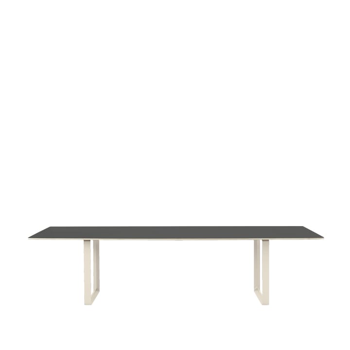 70/70 Esstisch 295 x 108cm - Black linoleum-Plywood-Sand - Muuto