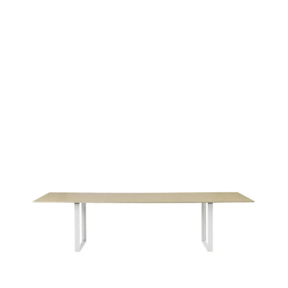 70/70 Esstisch 295 x 108cm, Oak veneer-Plywood-White Muuto