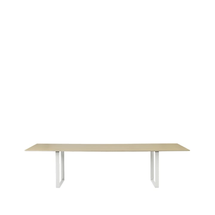 70/70 Esstisch 295 x 108cm - Oak veneer-Plywood-White - Muuto