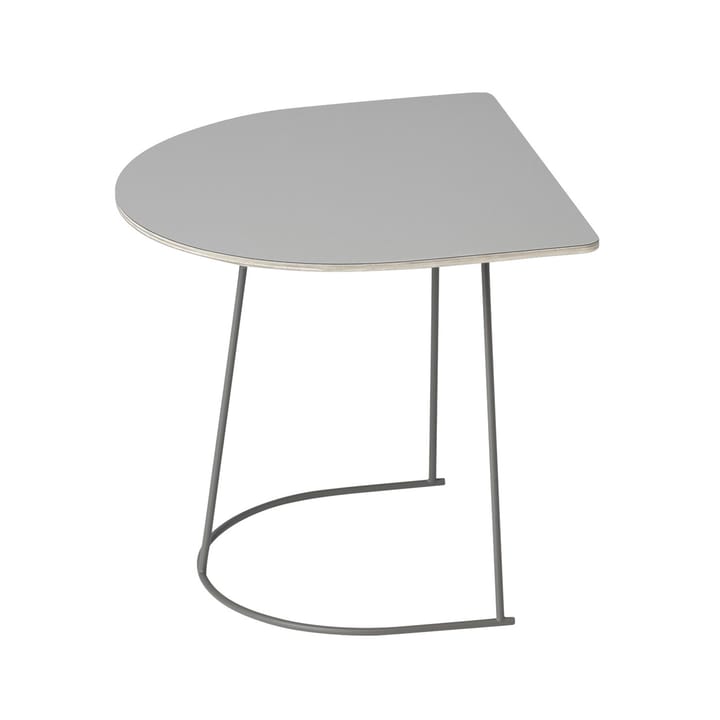 Airy Beistelltisch half size - Grau - Muuto