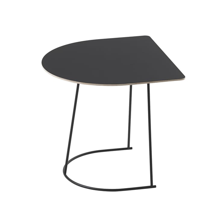 Airy Beistelltisch half size - Schwarz - Muuto