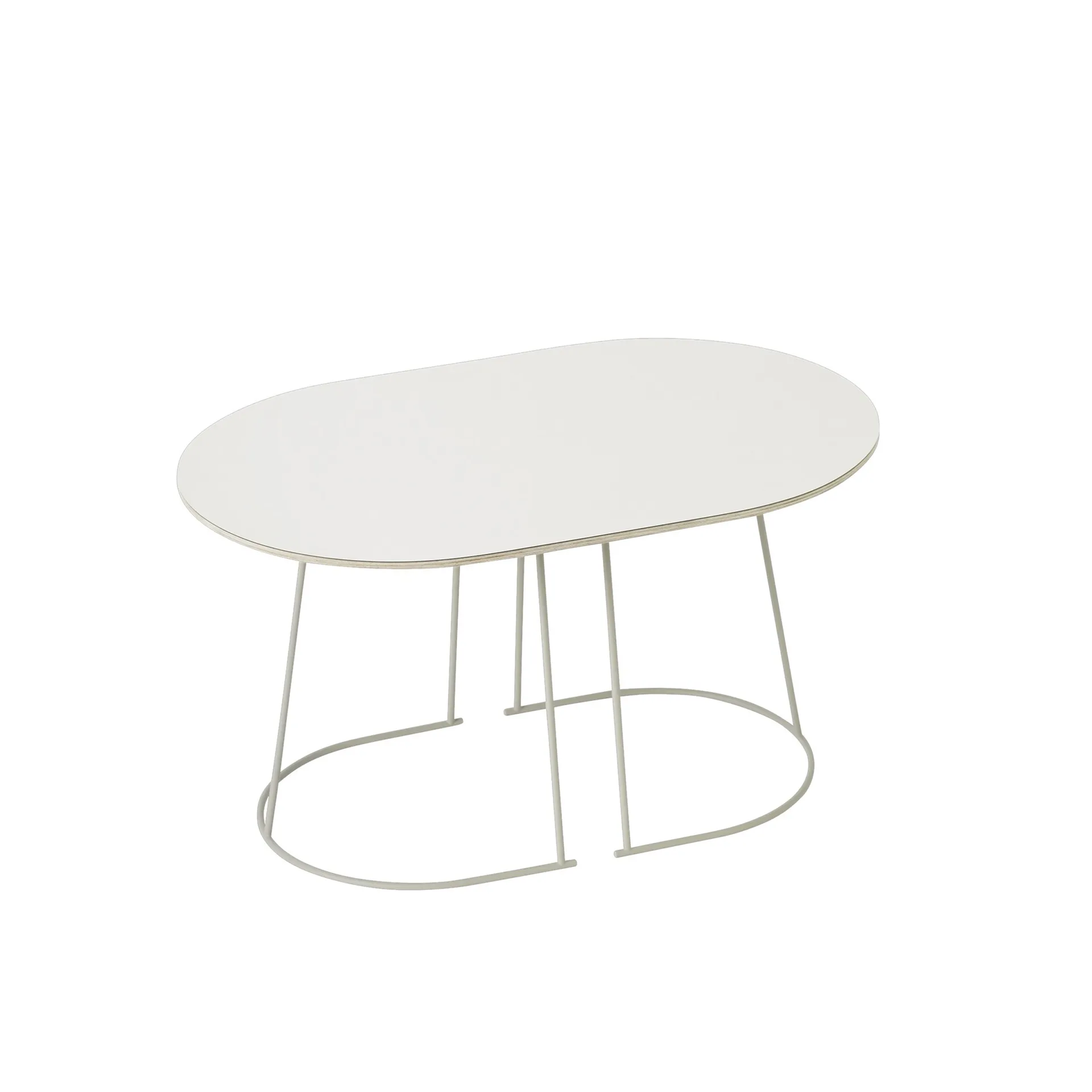 Airy Beistelltisch S, Off-white nanolaminate Muuto