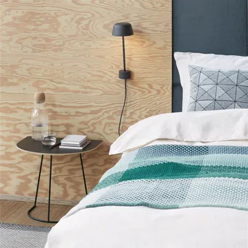 Airy Couchtisch half size - Schwarz - Muuto