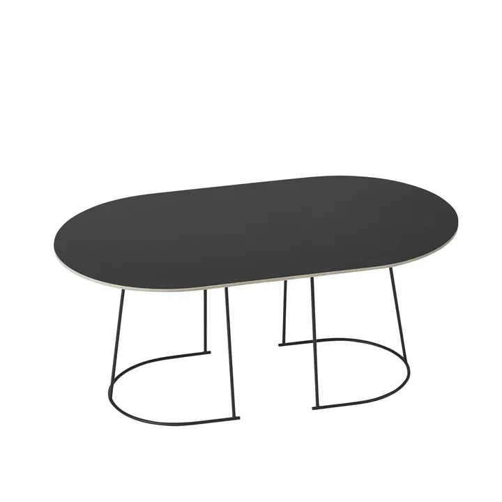 Airy Couchtisch M - Schwarz - Muuto