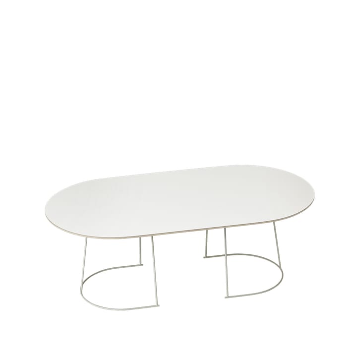 Airy Couchtisch oval - Offwhite, nanolaminat, large - Muuto