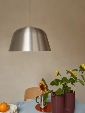 Ambit Pendelleuchte - Gebürstetes Aluminium, Ø40 cm - Muuto