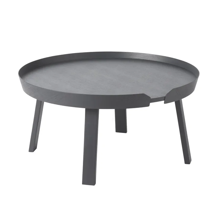 Around Couchtisch groß - Anthrazit (grau) - Muuto