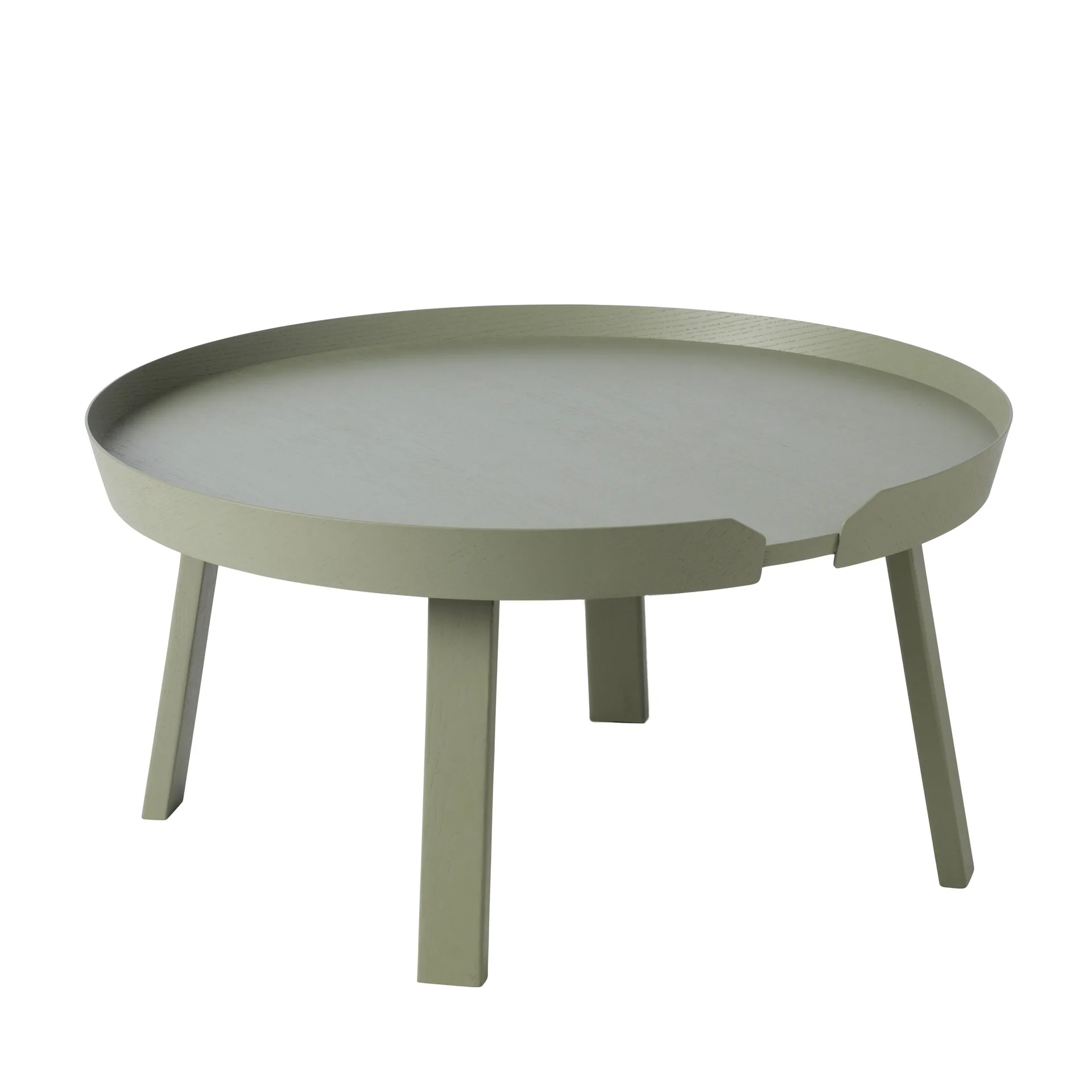 Around Couchtisch groß, Dusty green (grün) Muuto