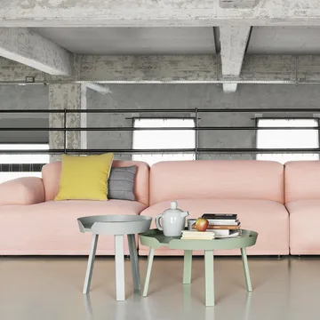 Around Couchtisch groß - Dusty green (grün) - Muuto