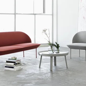 Around Couchtisch groß - Grau - Muuto