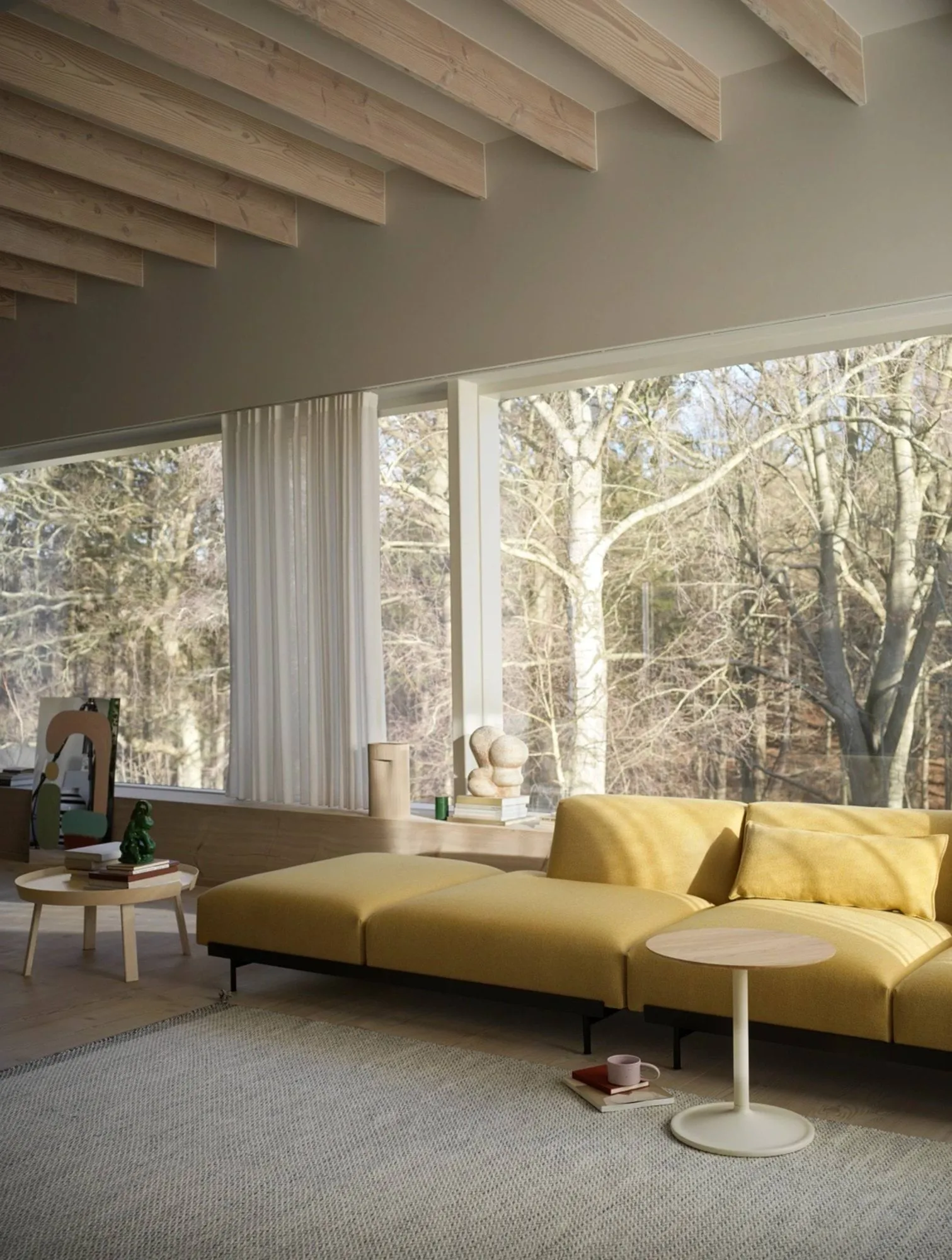 Around Couchtisch groß, Oak Muuto
