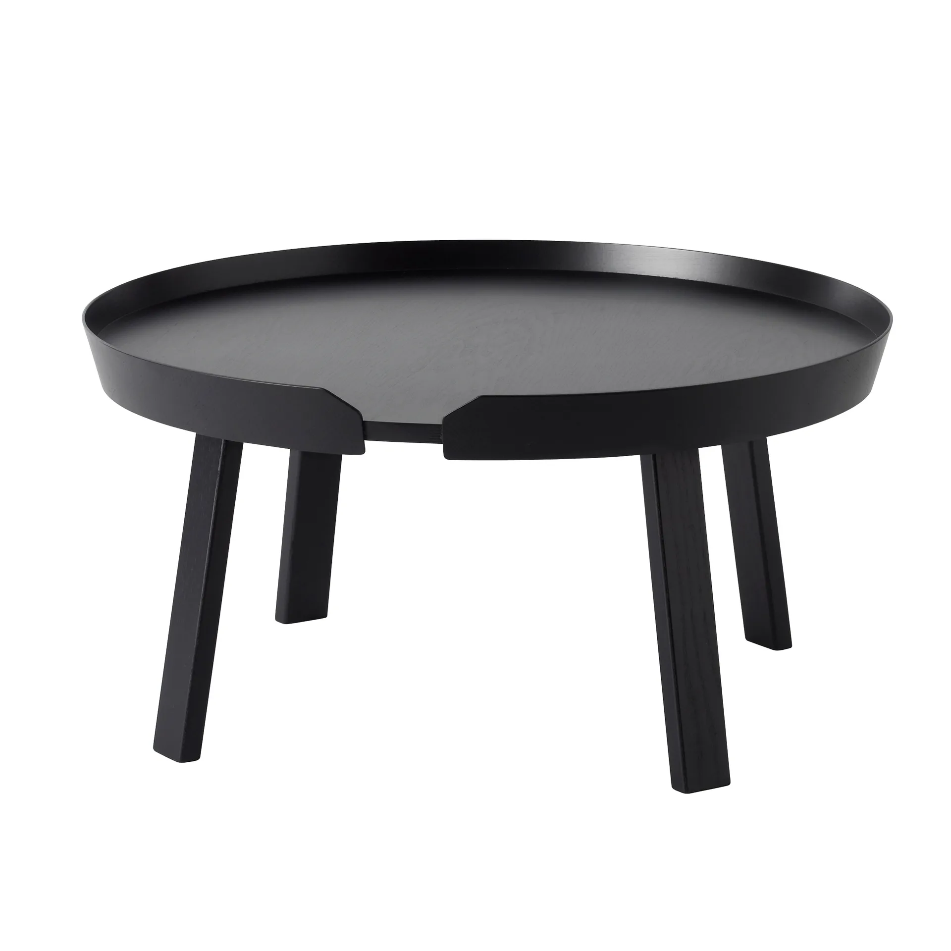 Around Couchtisch groß, Schwarz Muuto