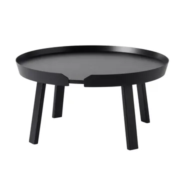 Around Couchtisch groß - Schwarz - Muuto