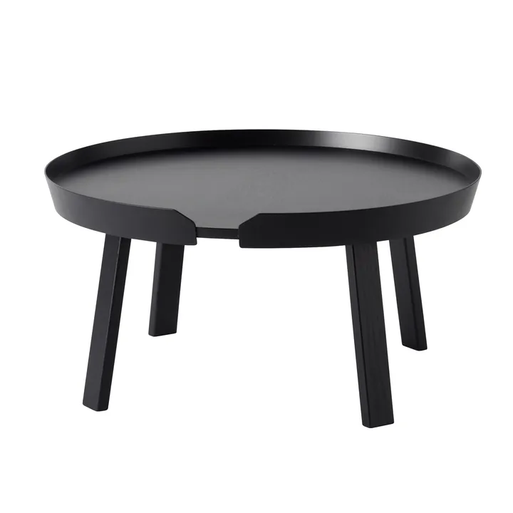 Around Couchtisch groß - Schwarz - Muuto