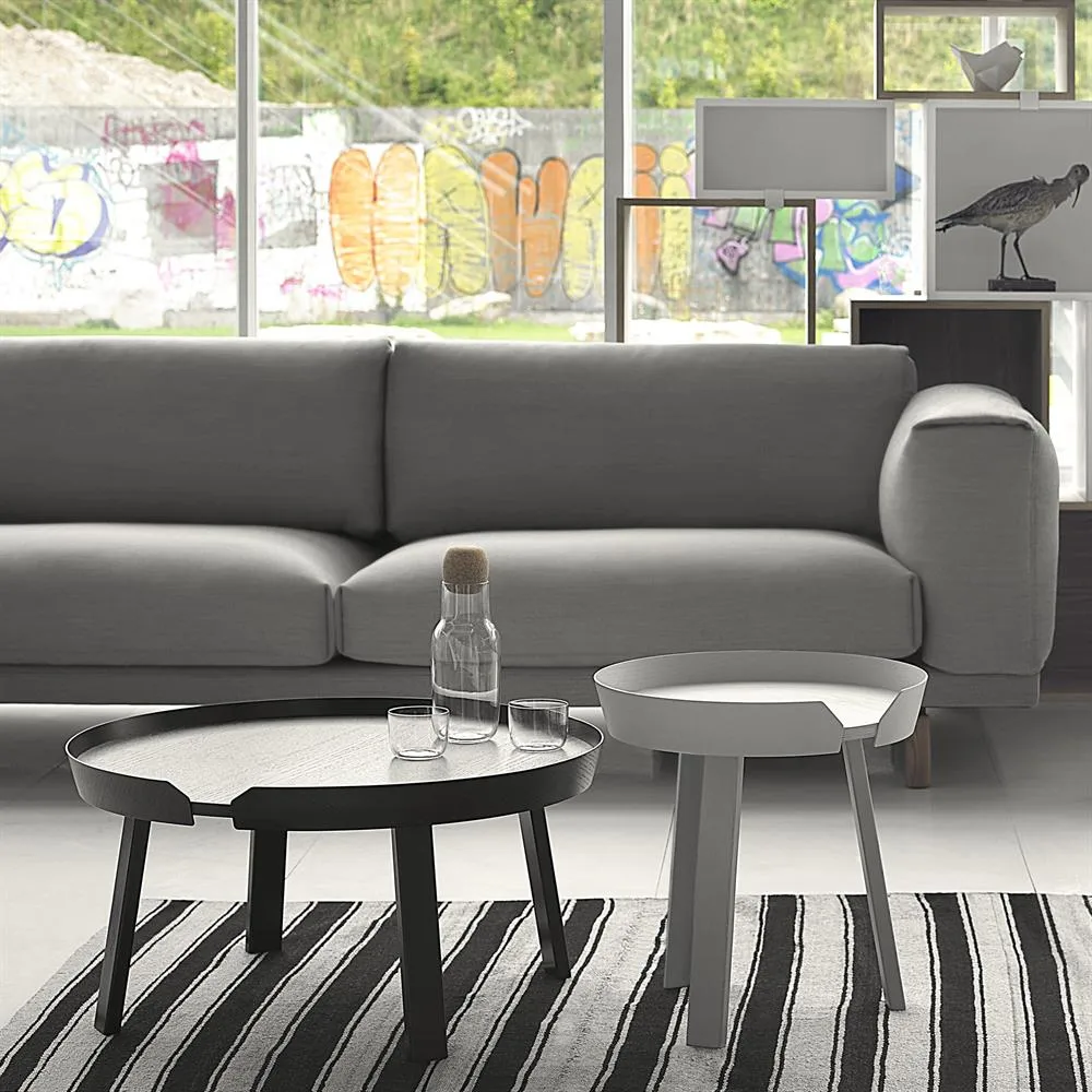 Around Couchtisch groß, Schwarz Muuto