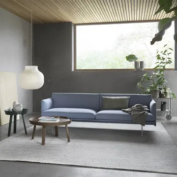 Around Couchtisch groß - Stained dark brown - Muuto