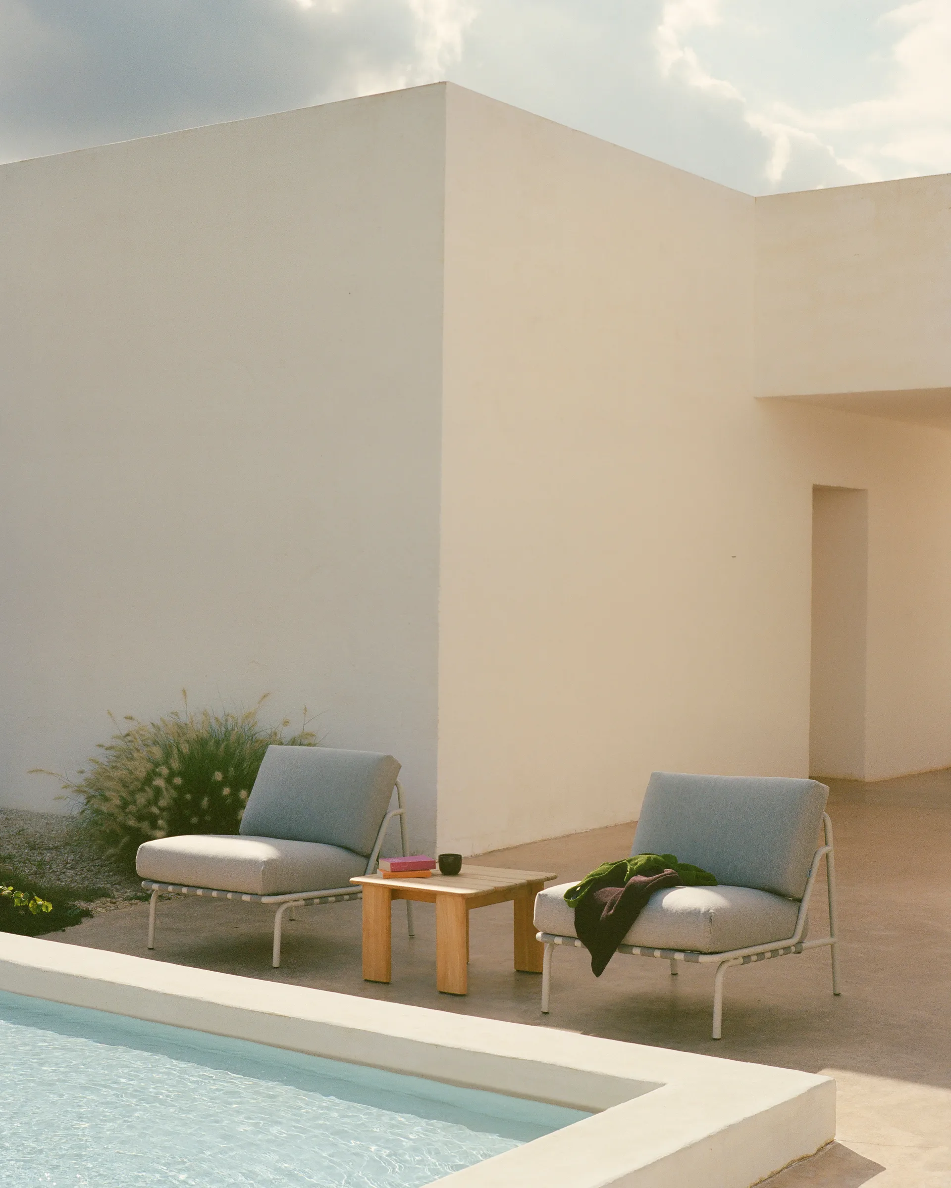 Assemble Couchtisch, Teak, 55x55 cm Muuto