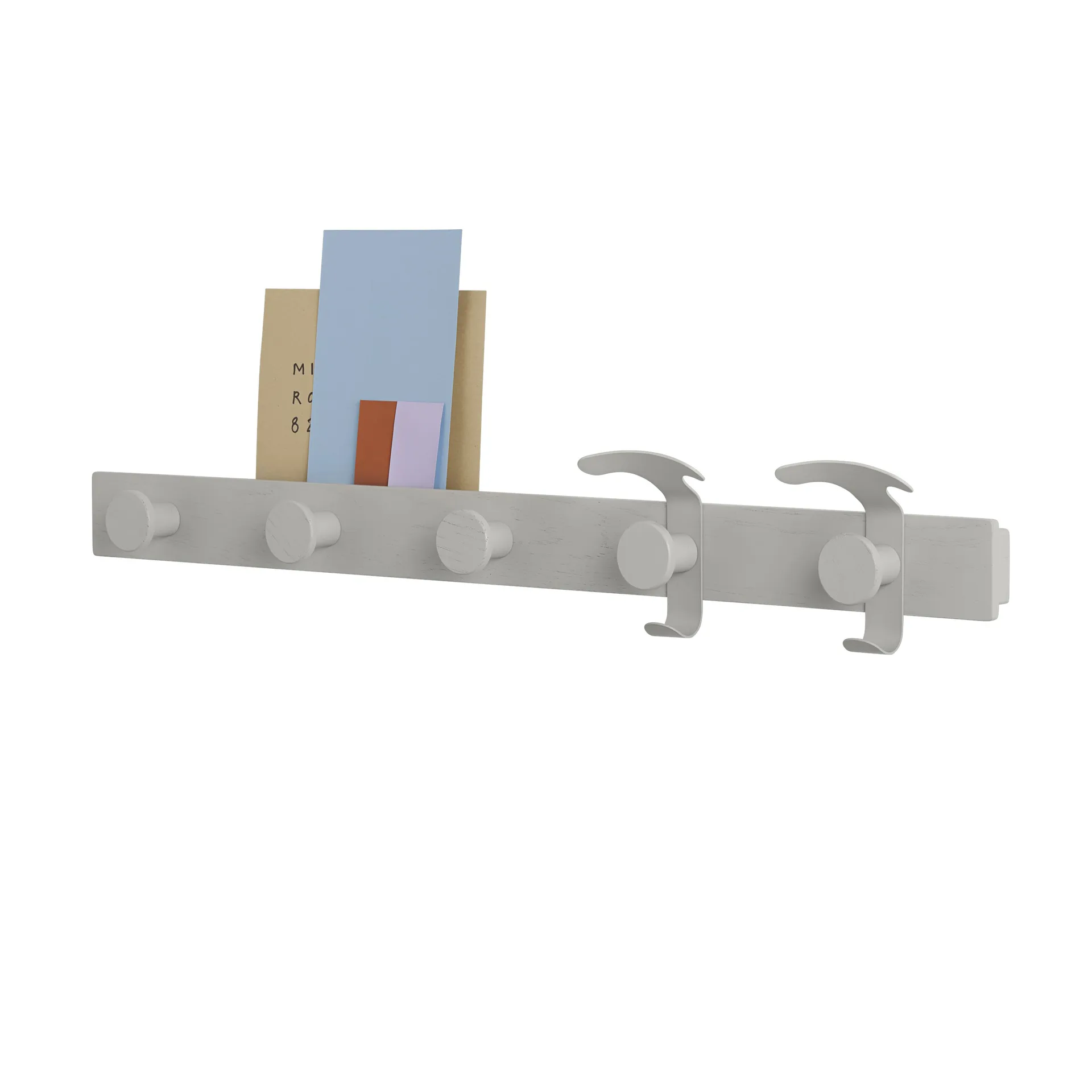 Avail Kleiderhaken, Grau-grau Muuto