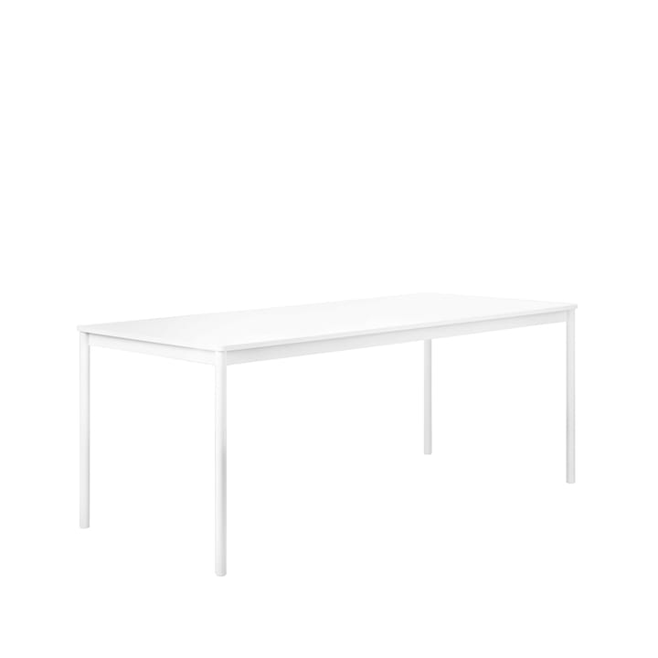 Base Esstisch - White, abs kant, 190 x 85cm - Muuto